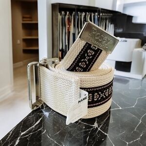 White Ribbon Belt POSEY Transfer Gait Belt Medical Transfer Belt Assist Strap